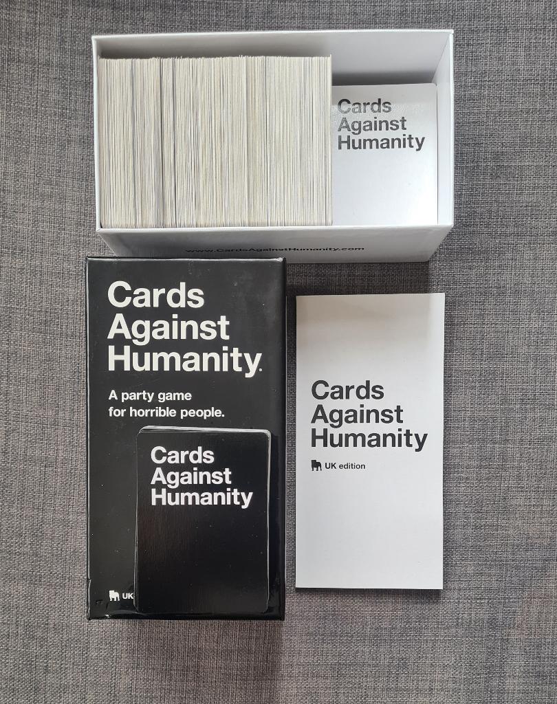 Cards Against Humanity, Hobby en Vrije tijd, Gezelschapsspellen | Kaartspellen, Ophalen of Verzenden, Gebruikt, Cards Against Humanity LLC
