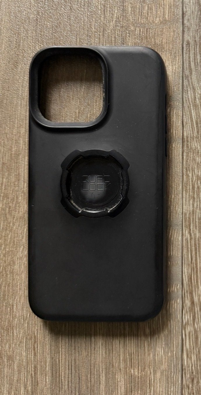Quad Lock telefoonhoesje voor iPhone 14 Pro Max, Kunststof, IPhone 14 Pro Max, Zwart, Quad Lock