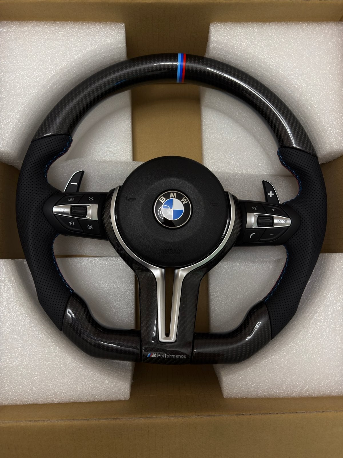 BMW Carbon Stuurwiel - M Performance, Ophalen of Verzenden, Gebruikt, BMW