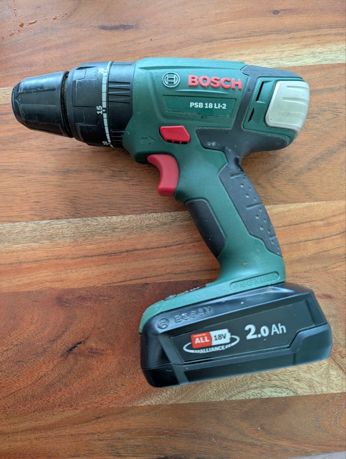 Bosch PSB 18 LI-2 Accu(klop)boormachine 18V 2.0Ah