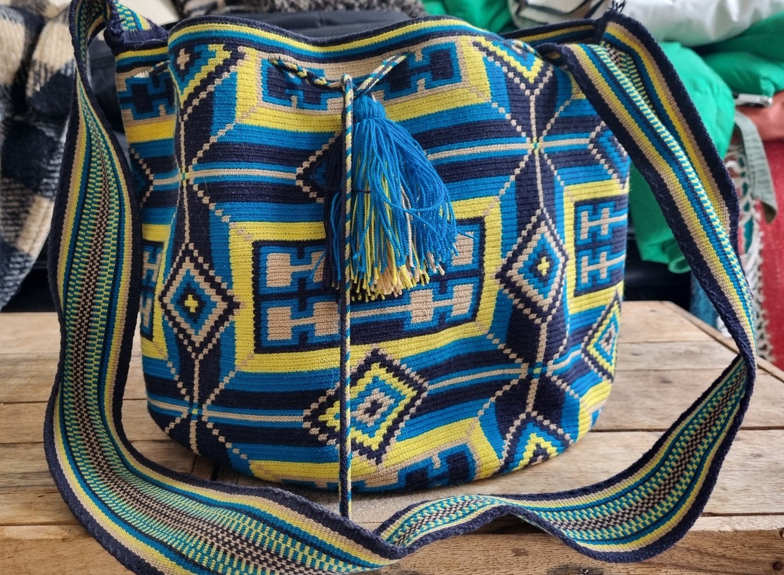 Handgemaakte Colombiaanse tas, Ophalen of Verzenden, Nieuw