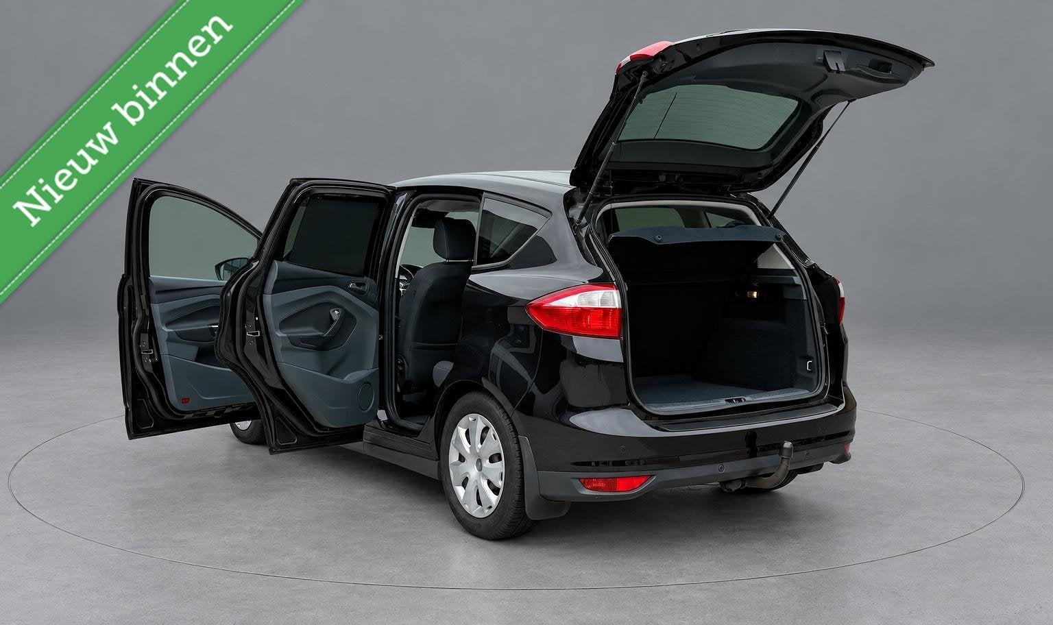 Ford C-Max 1.6 EcoBoost Titanium, Auto's, Stof, Gebruikt, 4 cilinders, 150 pk