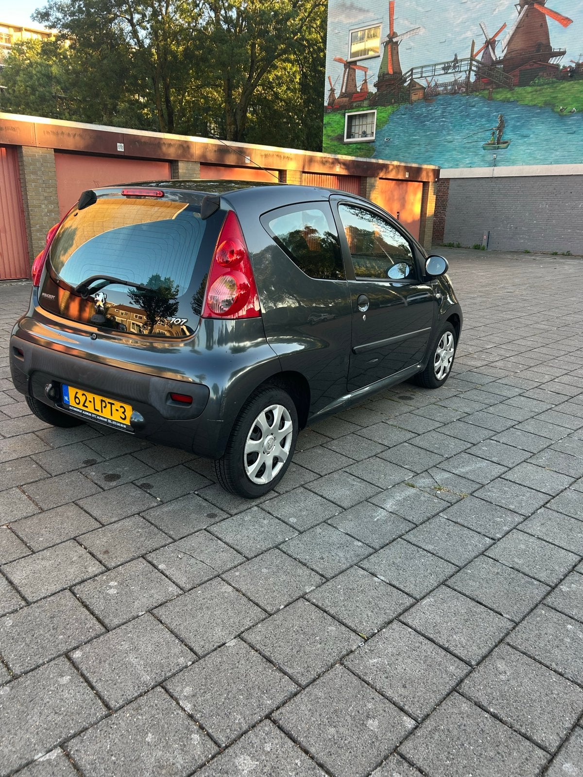 Peugeot 107 1.0 12V 3DR 2010 Grijs, Auto's, Peugeot, Particulier, Benzine, A, Hatchback, Handgeschakeld, Origineel Nederlands