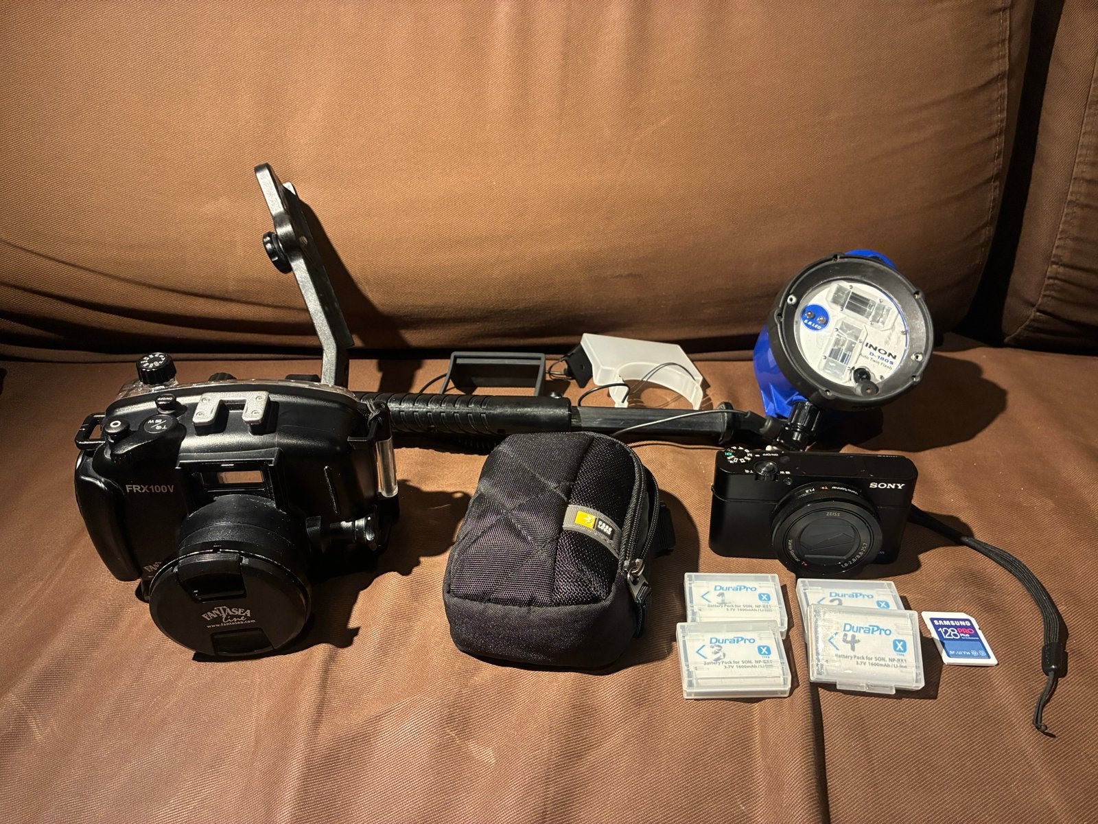 Sony RX-100 III complete onderwater set (Fantasea en INON), Inclusief handleiding, Sony, Compactcamera, Ophalen of Verzenden