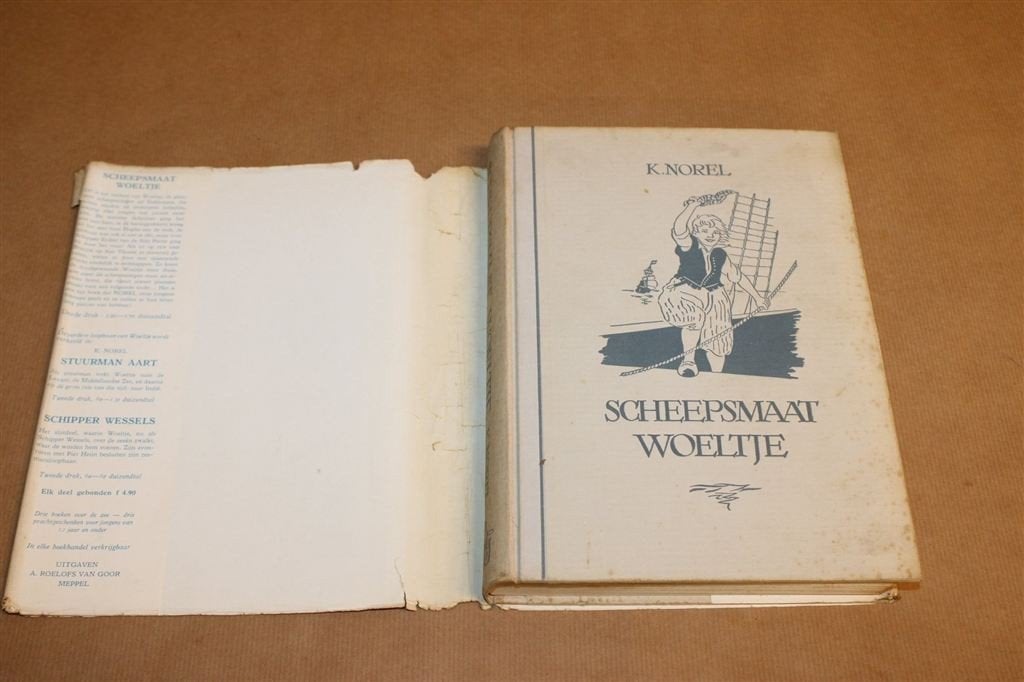 Scheepsmaat Woeltje — Maritiem Jeugdboek Norel, 1951, Boeken, Ophalen of Verzenden, Gelezen