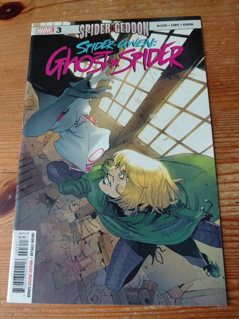 Spider-gwen : ghost spider #3, Amerika, Zo goed als nieuw, Mcguire, Ophalen