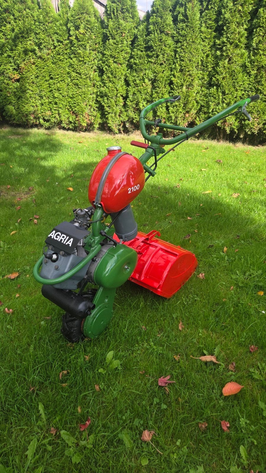 Agria 2100 in nette staat, Ophalen, Gebruikt, 50 cm of meer, Versnellingen