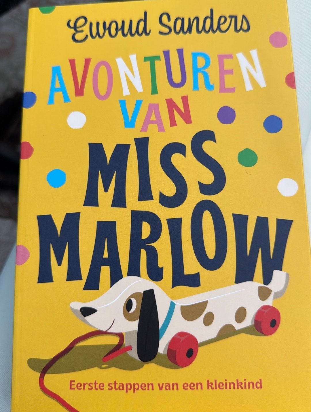 Ewoud Sanders - Avonturen van miss Marlow, 3 tot 4 jaar, Ewoud Sanders, Ophalen of Verzenden, Zo goed als nieuw
