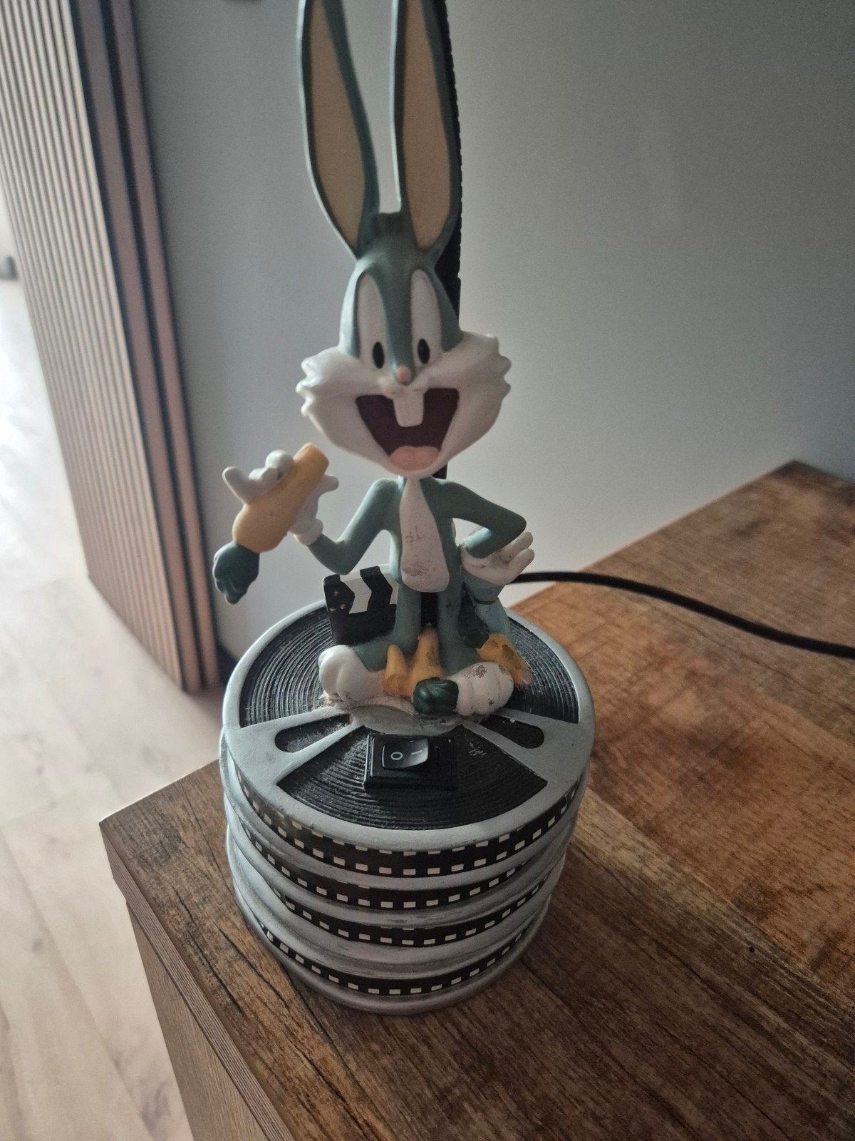 Bugs Bunny Tafellamp - Vintage Figuurlamp, Ophalen, Figuurlamp, Vintage