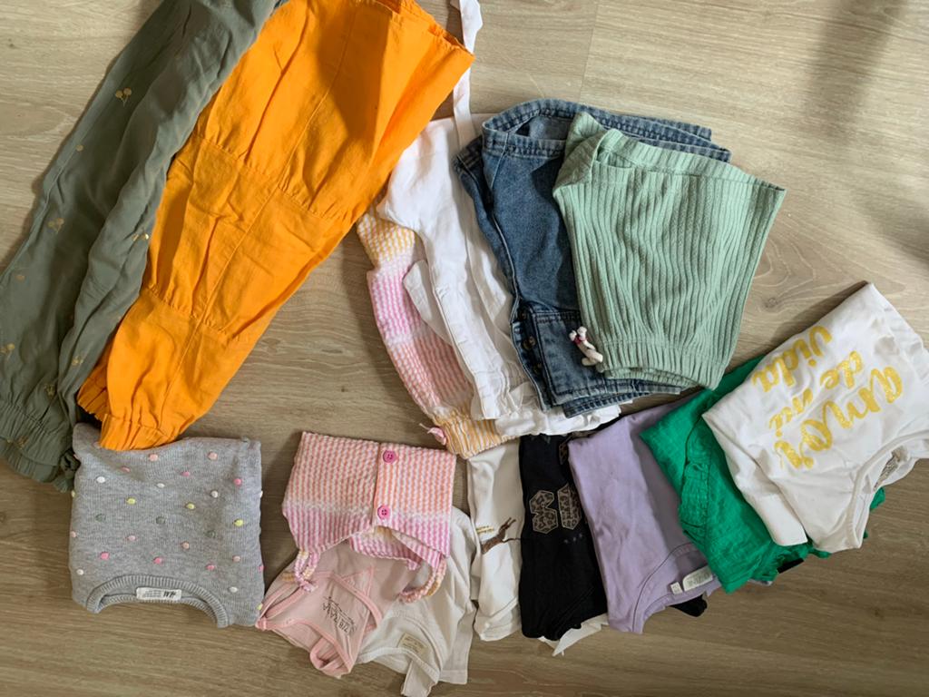 Zomerkleding pakket voor meisjes - Maat 122-128, Ophalen of Verzenden, Gebruikt, Maat 128