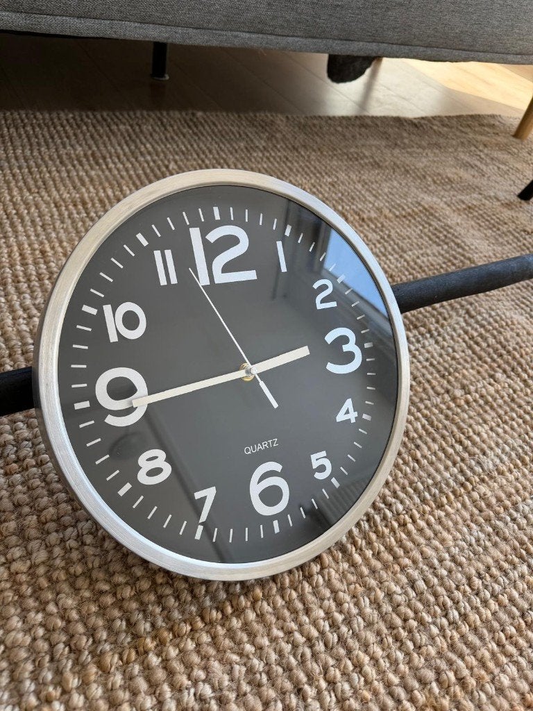 clock, Ophalen, Gebruikt, Wandklok
