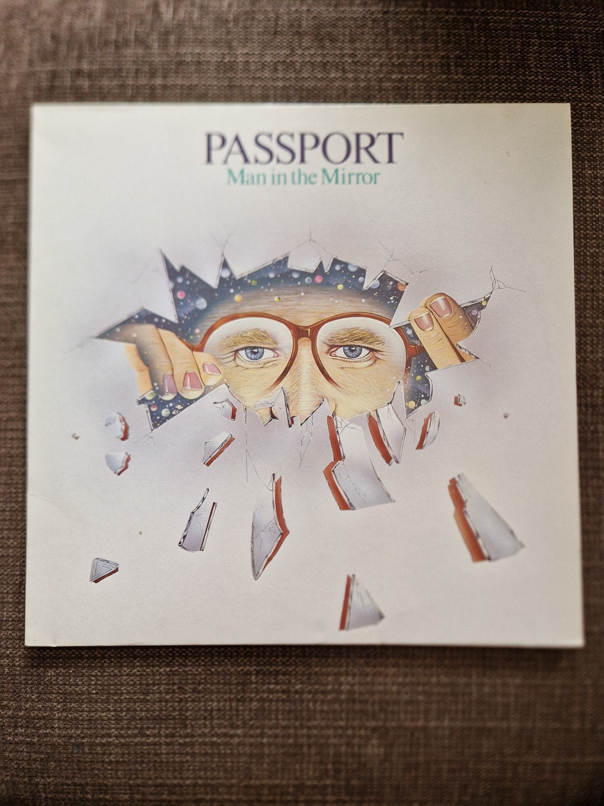 Passport - Man in the Mirror (LP, Jazz, 1981), Gebruikt, 1980 tot heden, Ophalen of Verzenden, 12 inch