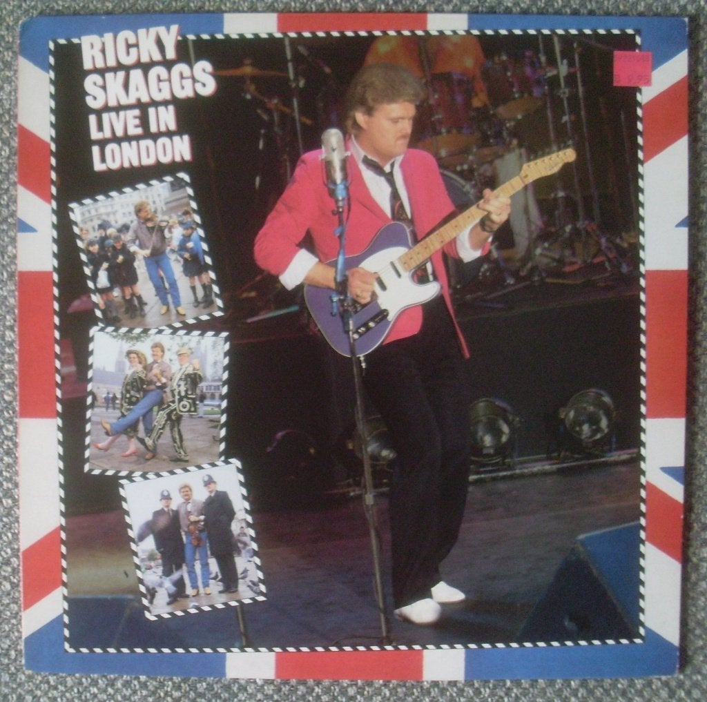 Ricky Skaggs - Live In London (LP) + Elvis Costello / UK, Cd's en Dvd's, Vinyl | Country en Western, LP, Ophalen of Verzenden