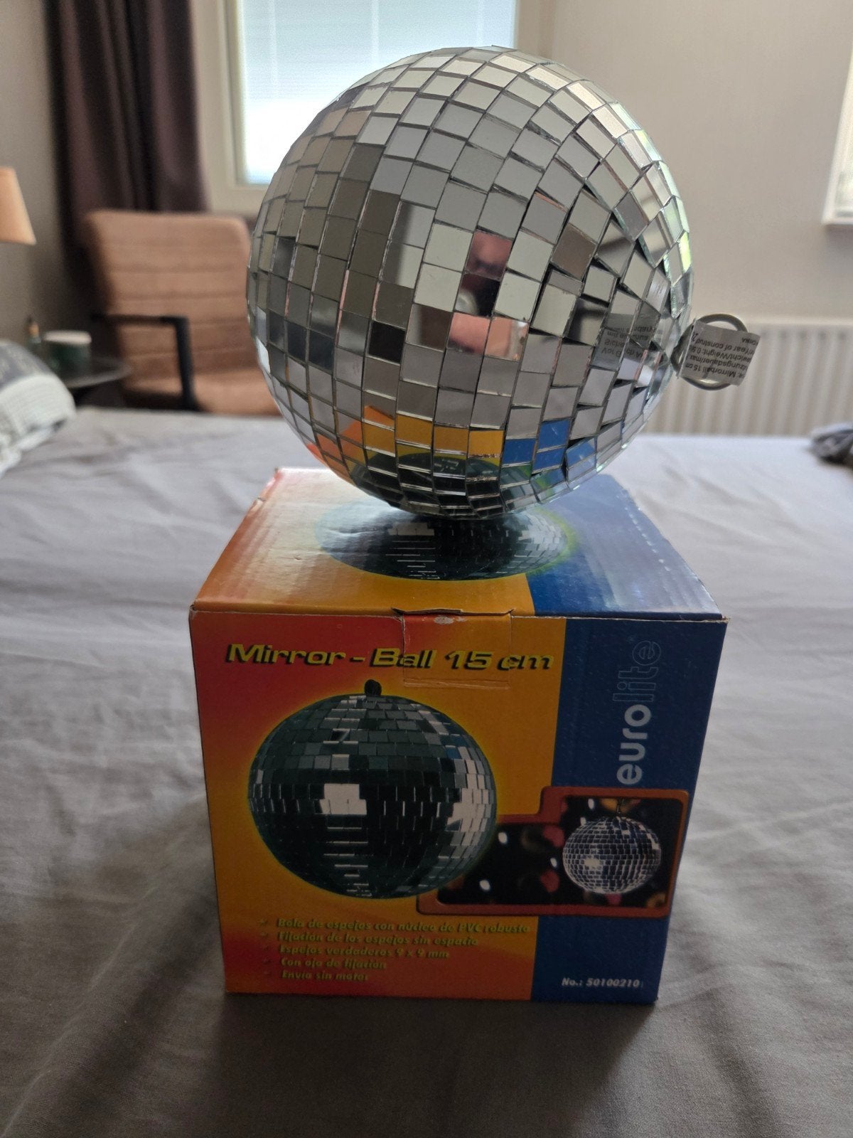 Discobal 15 cm - Nieuw in doos, Ophalen of Verzenden, Nieuw, Feestartikel, Verjaardag