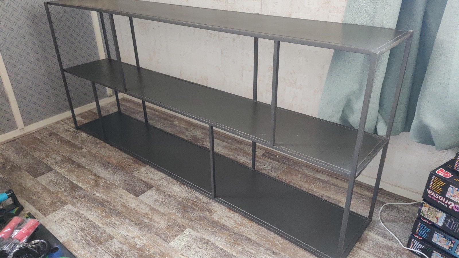 tv meubel/ sidetable, Huis en Inrichting, Ophalen, Zo goed als nieuw, 150 tot 200 cm, Industriëel