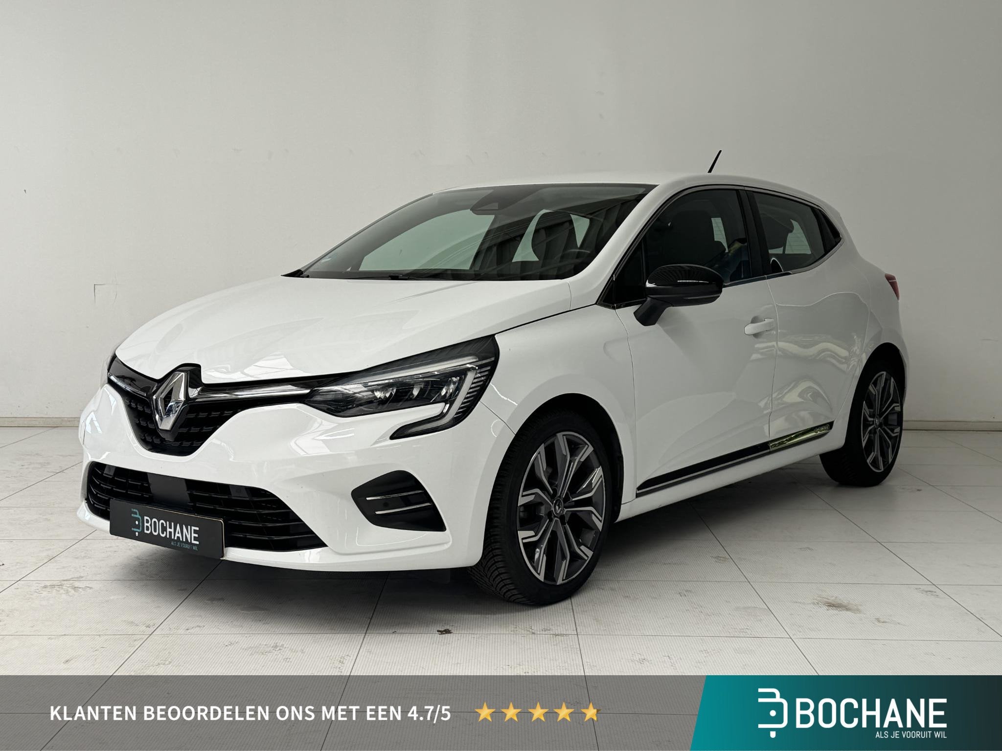 Renault Clio 1.0 TCe Intens | Navigatie | Achteruitrijcamera, 101 pk, Gebruikt, 580 kg, Met garantie (alle)