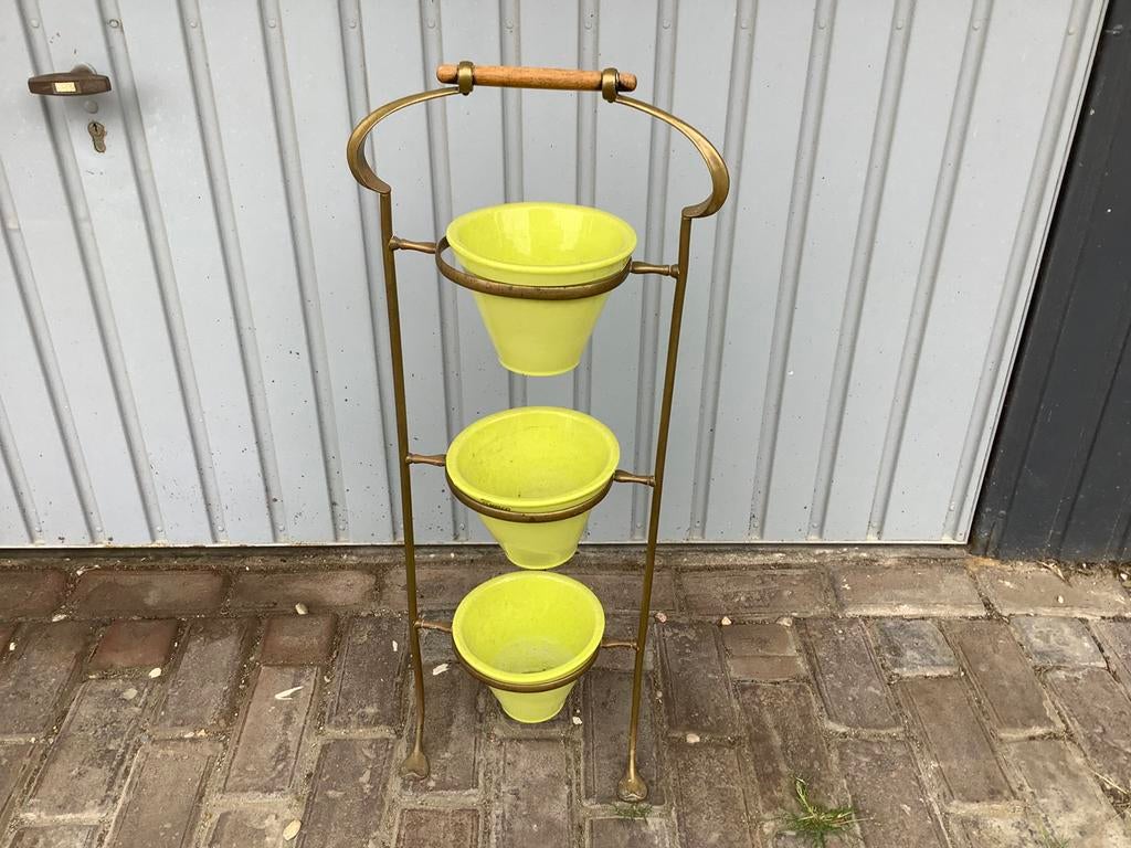 Art Neveau planten staander, Huis en Inrichting, Woonaccessoires | Etagères, Ophalen, Zo goed als nieuw
