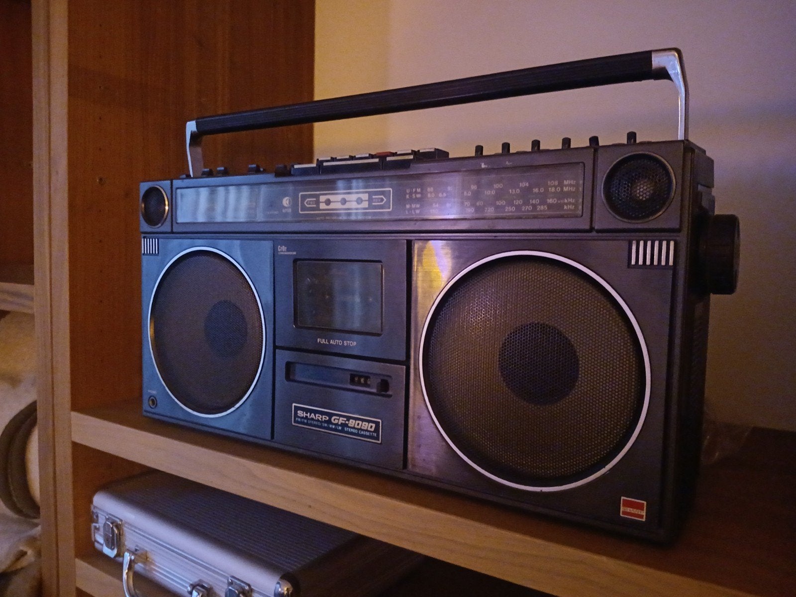 Sharp GF-9090 Boombox - Vintage Stereo Radio, Ophalen of Verzenden