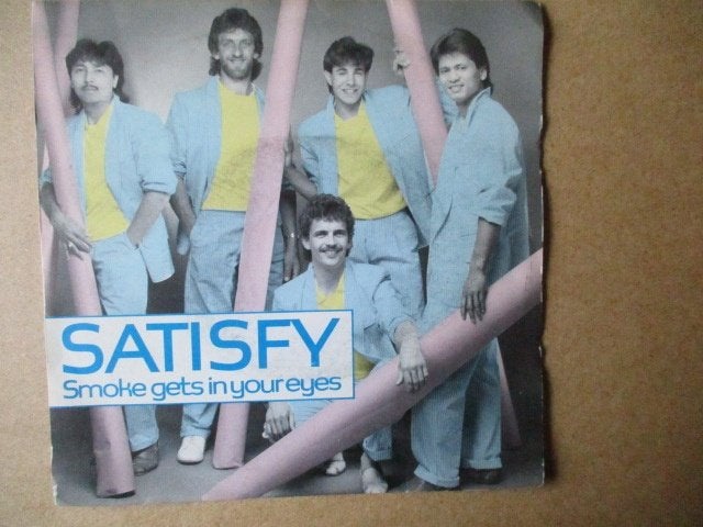 s4410 satisfy - smoke gets in your eyes, Ophalen, Gebruikt, 7 inch, Overige genres