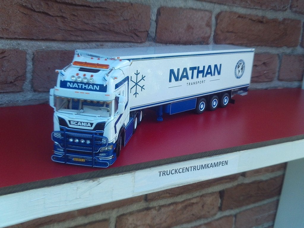 WSI  Scania  R  Highline  van  Nathan  Transport., Ophalen of Verzenden, Nieuw, Bus of Vrachtwagen, Wsi