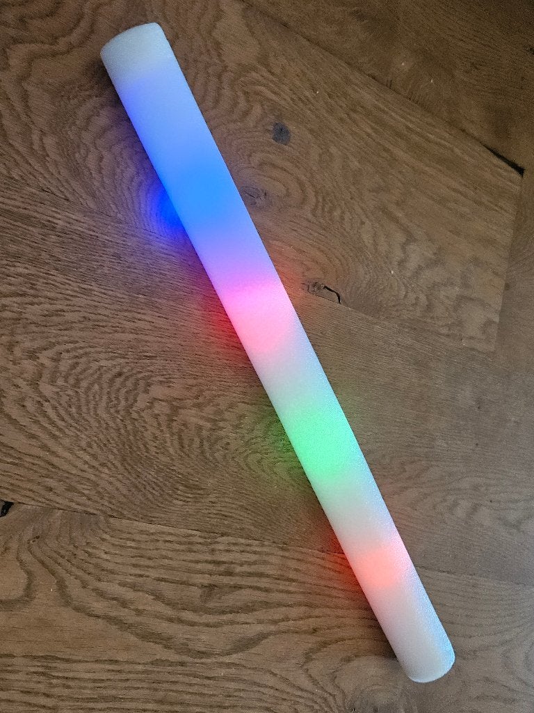 Foam stick, Ophalen of Verzenden, Gebruikt, Met licht