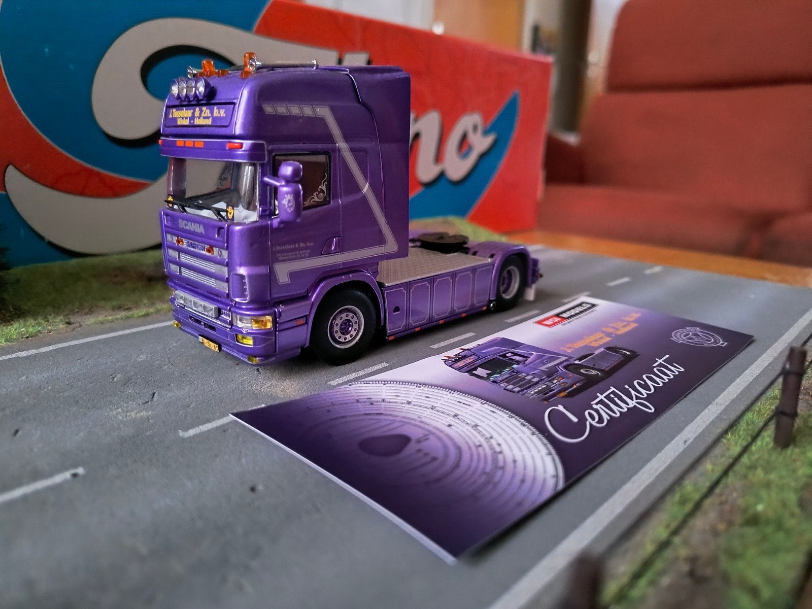 Wsi Scania Tesselaar, Ophalen of Verzenden, Zo goed als nieuw, Bus of Vrachtwagen, Wsi