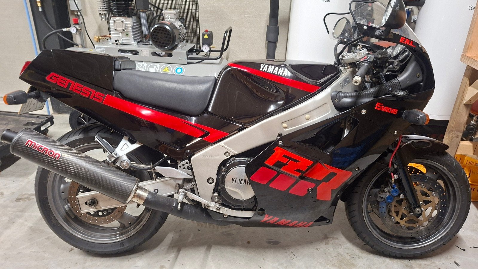 Yamaha FZR 1000 + donormotor, Motoren, Sportuitlaat, Occasion, 4 cilinders, Motorrijbewijs A