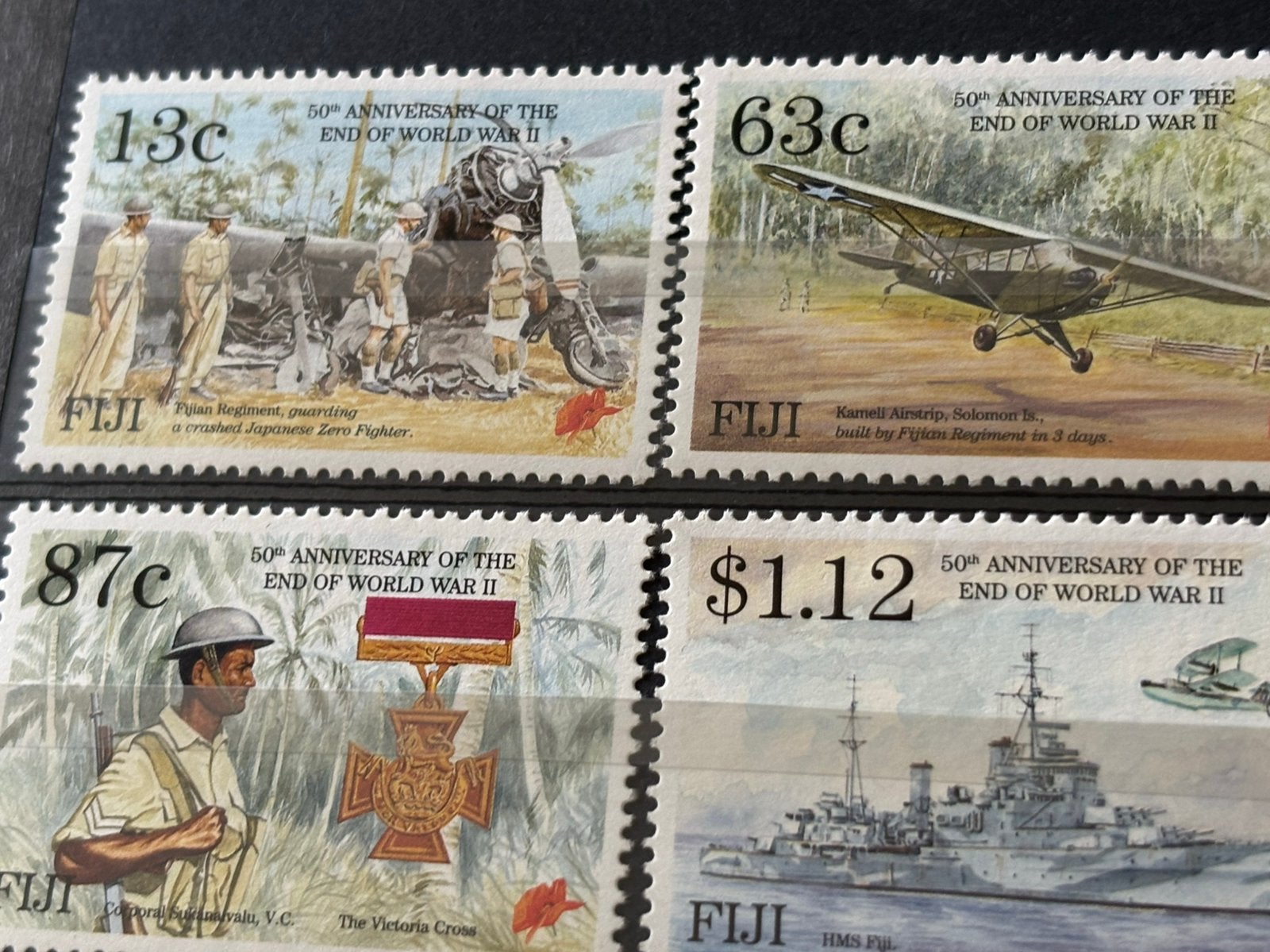 vliegtuig, Fiji 1995, Ophalen of Verzenden, Postfris, Vliegtuigen