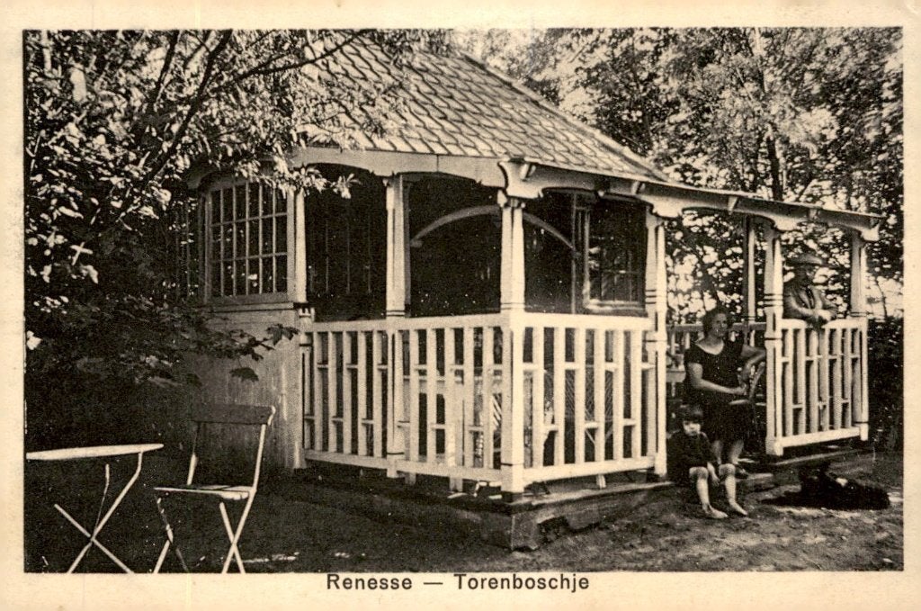 Renesse Torenboschje # 866, Verzenden, 1920 tot 1940, Gelopen, Zeeland