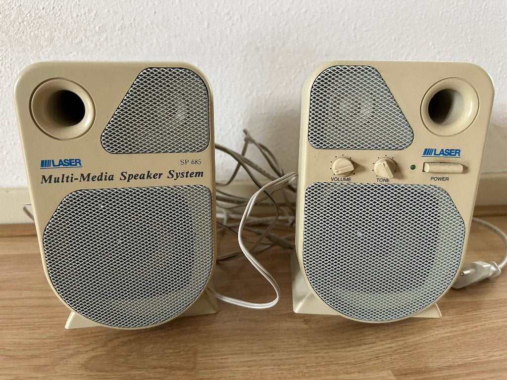 LASER SP-685 Multi-Media Speaker System, Computers en Software, Ophalen, Gebruikt