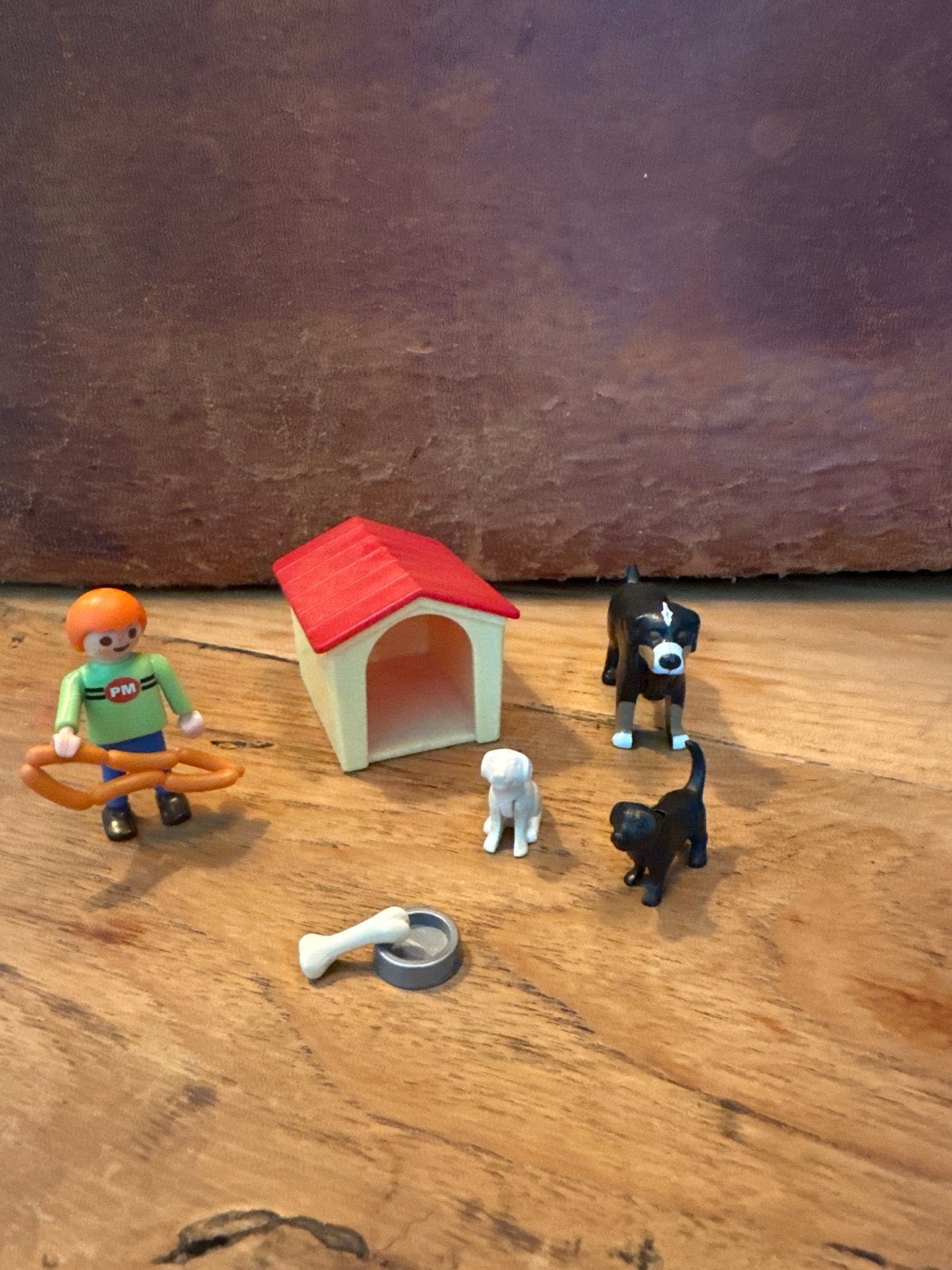 Playmobil 4498 Hondenhok met honden en figuur, Ophalen of Verzenden, Gebruikt, Jongen of Meisje