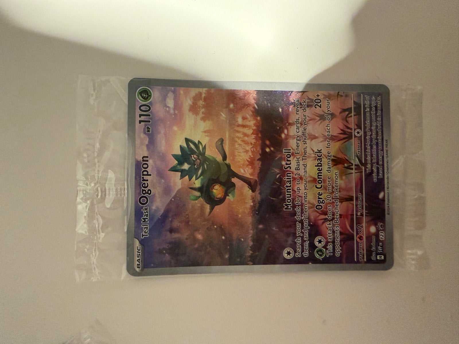 Sealed partij - 109 Ogerpon 123 Pokémon kaarten, Ophalen of Verzenden, Zo goed als nieuw, Meerdere kaarten
