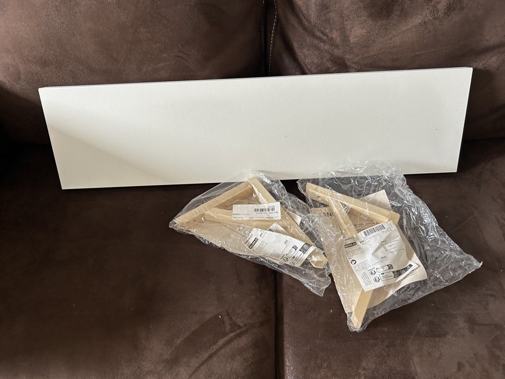 Wandplank Ikea BERGSHULT / SANDSHULT 80x20 cm, Huis en Inrichting, Woonaccessoires | Wandplanken en Boekenplanken, Ophalen, Nieuw