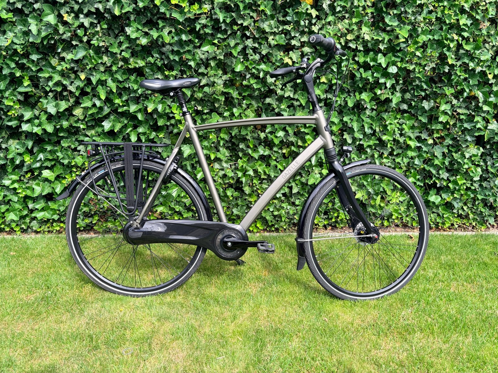 Gazelle Chamonix C8 Herenfiets - Z.g.a.n. - framemaat 65, Ophalen, 56 cm of meer, Zo goed als nieuw, Schijfrem