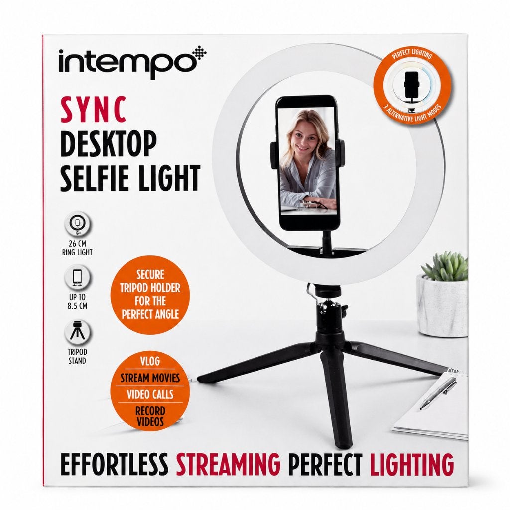Desktop Selfie Light, Ophalen of Verzenden, Nieuw, Driepoot, Afstandsbediening