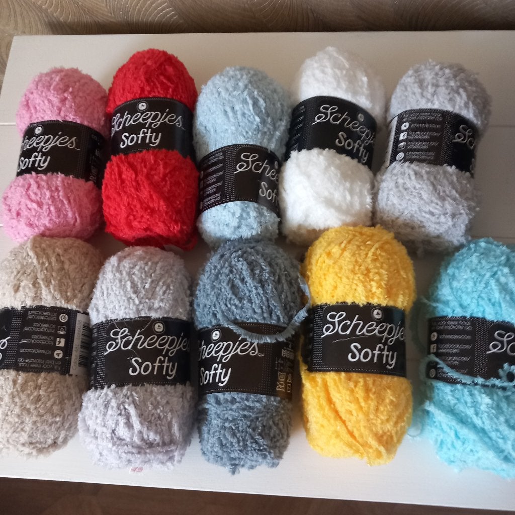 Scheepjeswol  softy, Ophalen of Verzenden, Nieuw, Breien of Haken, Wol of Garen