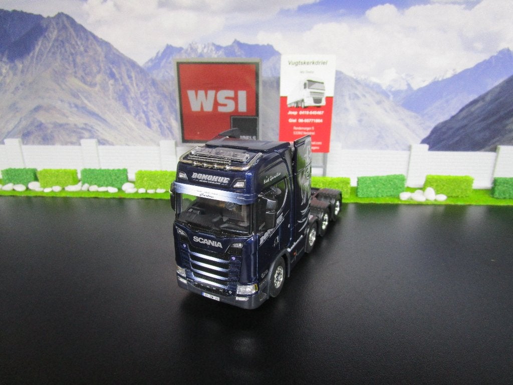 Wsi 01-3132 Donoheu , Scania S Highline CS20H 8x4, Hobby en Vrije tijd, Modelauto's | 1:50, Ophalen, Nieuw, Bus of Vrachtwagen
