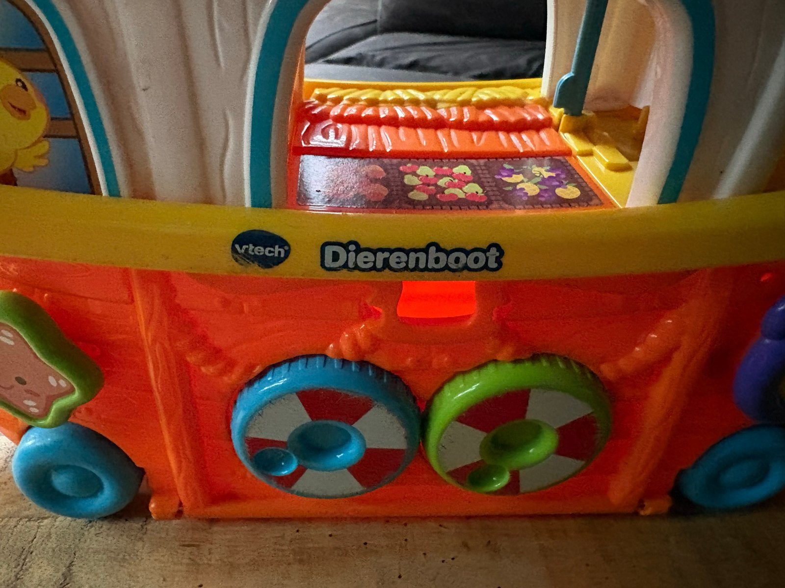 VTech Dierenboot met geluid, licht en wieltjes, Ophalen, Gebruikt, Overige typen, Met licht