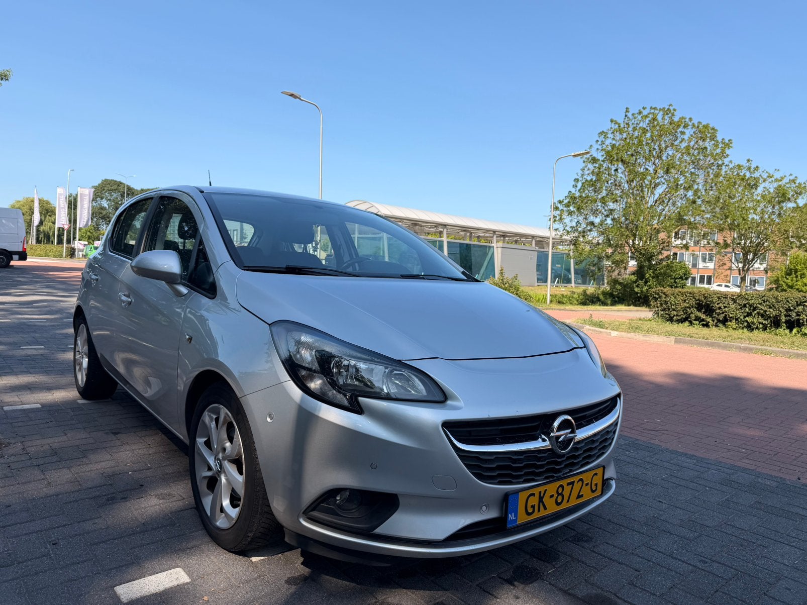 Opel Corsa 1.4 66KW/90PK 5D Easytronic 2015 Grijs, Auto's, 49 €/maand, Origineel Nederlands, Bedrijf, 3 cilinders