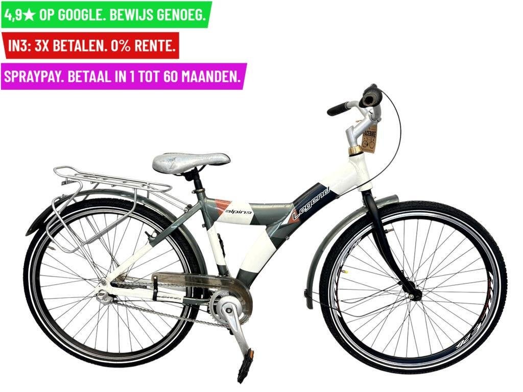 Meisjesfiets Alpina Legend 24"/26cm/3ver - Garantie/Levering