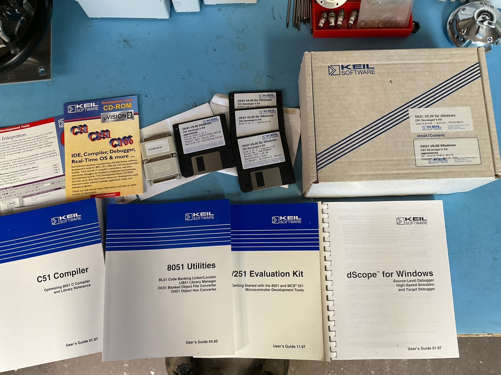 Keil Software DK51 V6.00 Windows C51 Developer's Kit, Verzenden, Zo goed als nieuw, Windows
