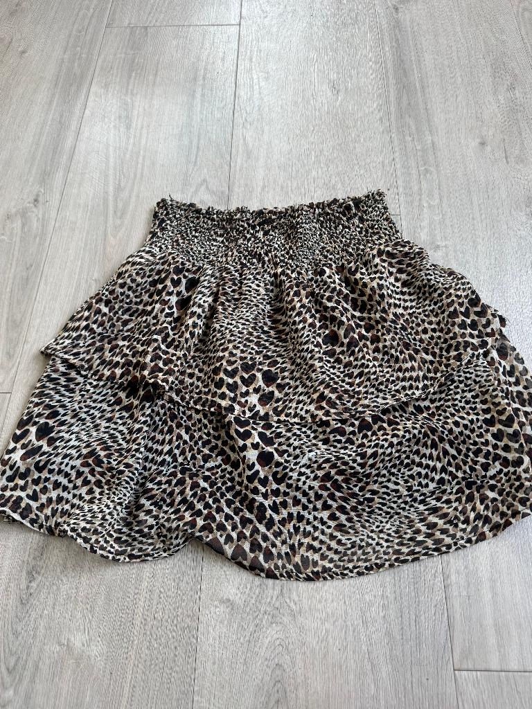 Only rokje nieuwstaat maat 34 DX, Kleding | Dames, Rokken, Zo goed als nieuw, Maat 34 (XS) of kleiner, Bruin, Boven de knie, Ophalen of Verzenden