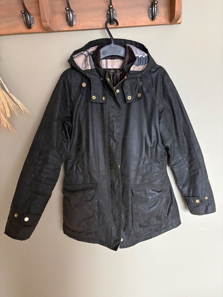 Barbour waxjas, Barbour, Maat 48/50 (M), Ophalen of Verzenden, Gedragen
