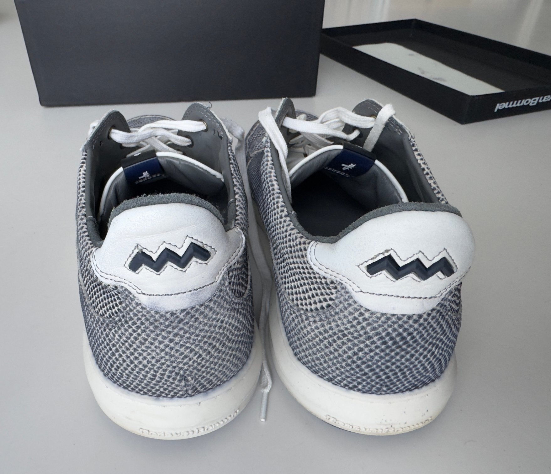Floris van Bommel witte sneaker off white Pr.Su., Verzenden, Zo goed als nieuw, Wit