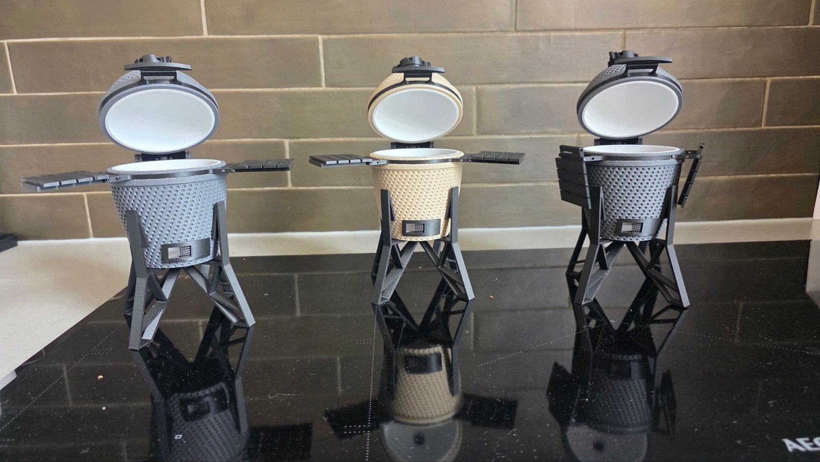 Kamado 3D print model, Tuin en Terras, Houtskoolbarbecues, Ophalen of Verzenden, Nieuw