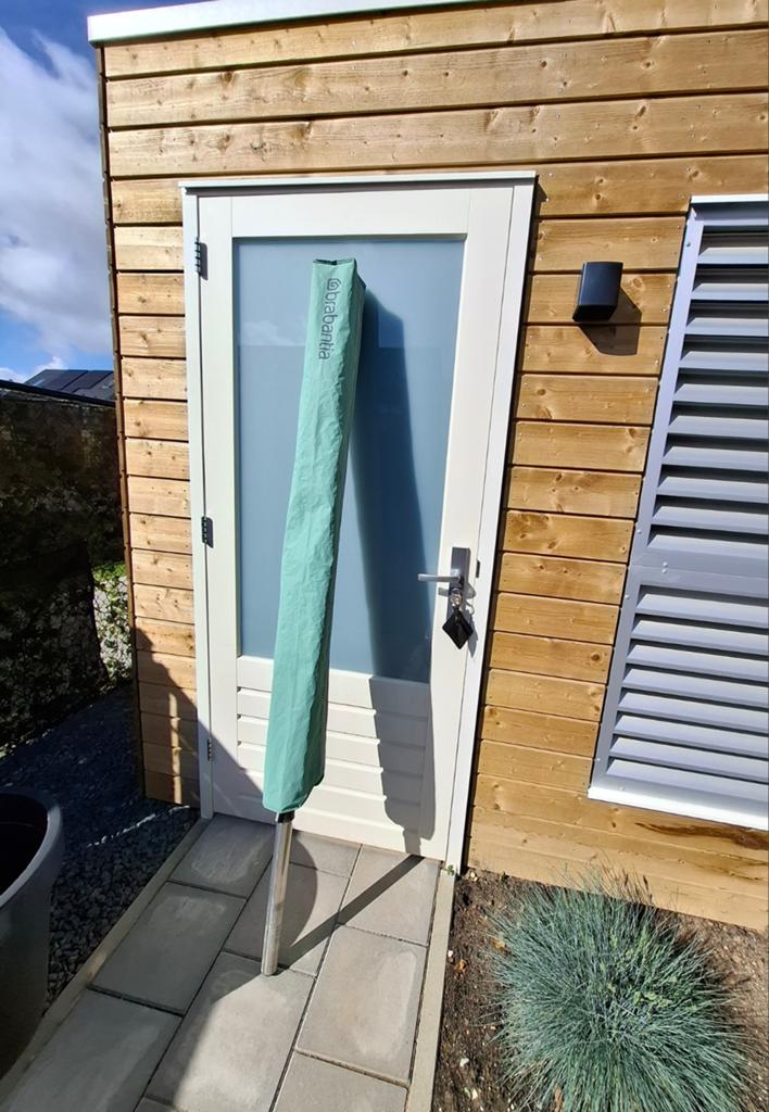 Brabantia droogmolen met vulbare voet, Tuin en Terras, Droogmolens en Wasrekken, Ophalen, Gebruikt, Droogmolen