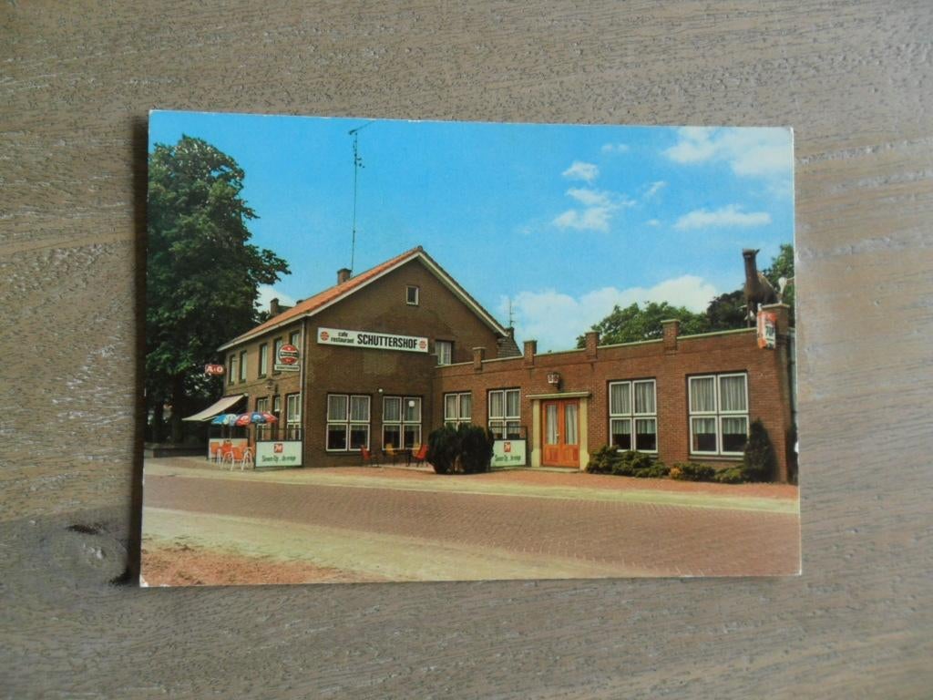 Esbeek, cafe restaurant Schuttershof, Verzamelen, Verzenden, 1980 tot heden, Ongelopen, Noord-Brabant