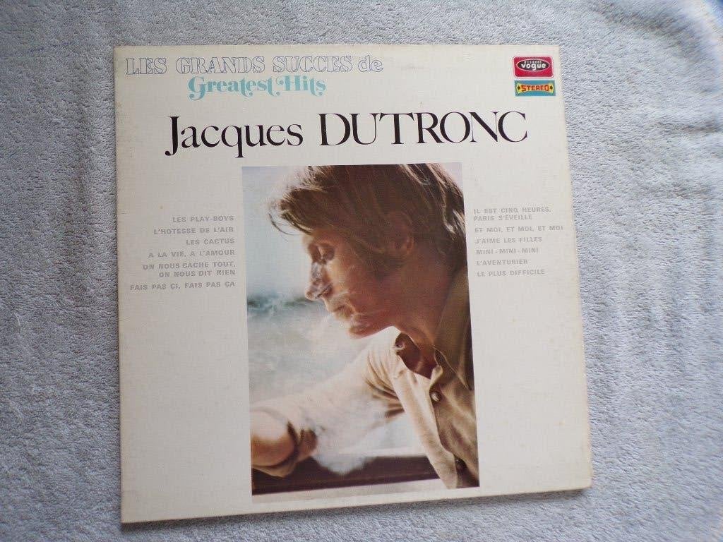 les grands succes de Jacques DUTRONC ( greatest hits ), Originele persing, Verzenden, Zo goed als nieuw, 12 inch