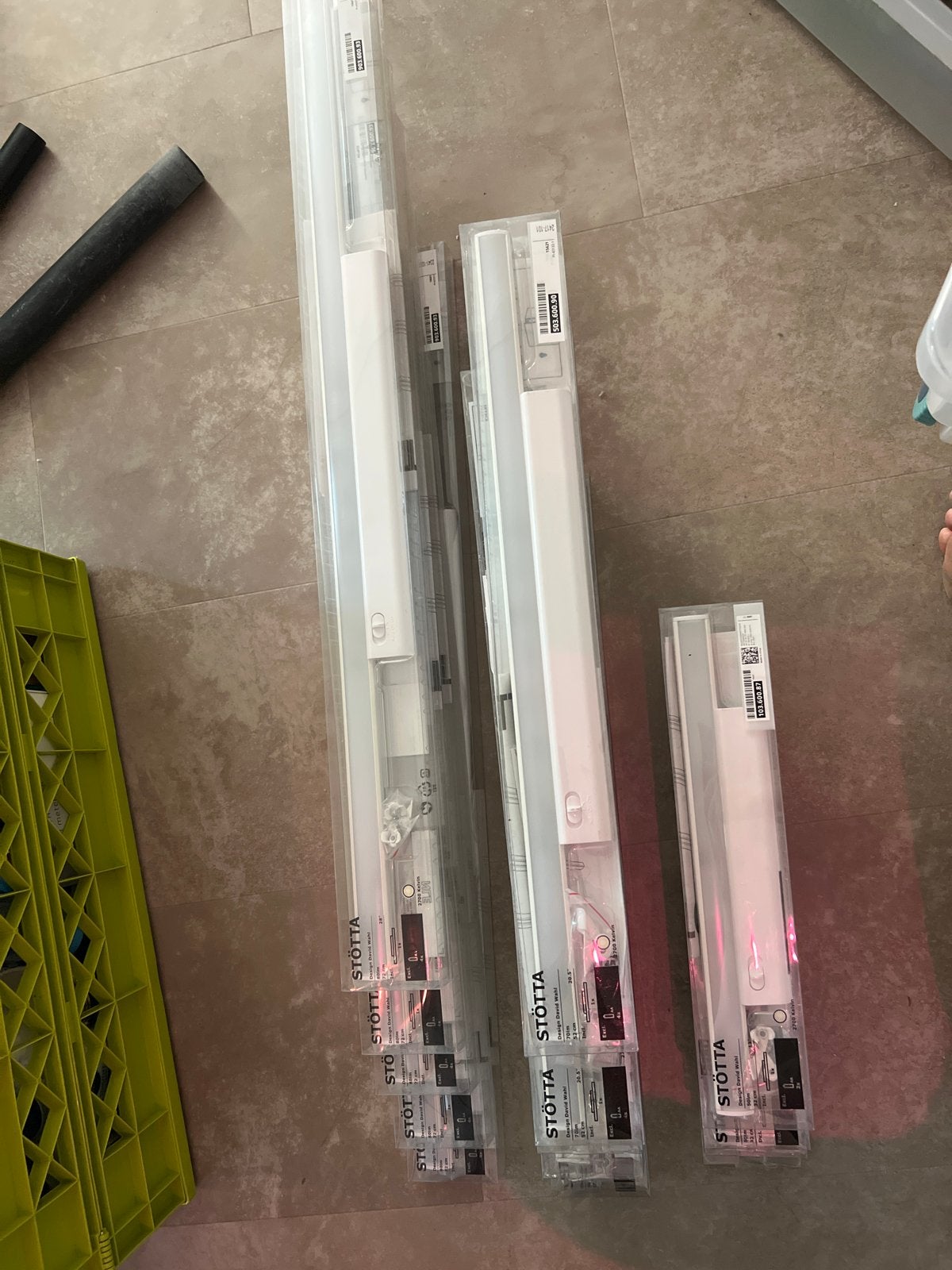 IKEA STÖTTA LED-verlichting (diverse maten), Ophalen, Wit, Nieuw, IKEA