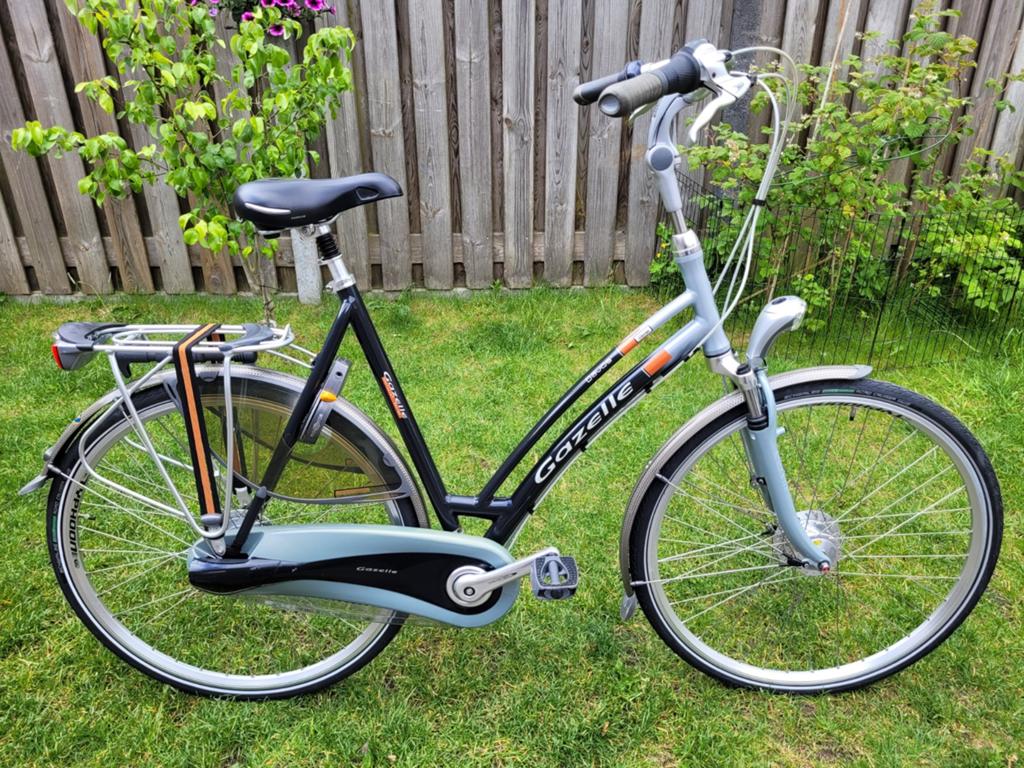 Gazelle Davos D61 super mooi, hoge maat! 8 versn naafdynamo, Ophalen, Versnellingen, 56 cm of meer, Zo goed als nieuw
